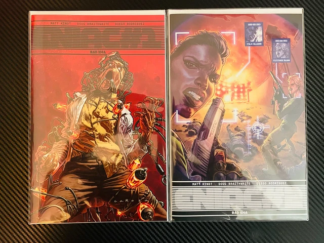 ENIAC # 1 & 2 black logo Matt Kindt Doug Braithwaite Bad Idea HIGH