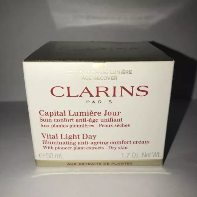 Clarins - Capital Lumiere Jour - Vital Light Day - Tagescreme dry skin 50 ml OVP