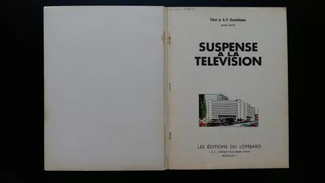 Ric Hochet Album de représentant Suspense à la Télévision EO rarissime 3