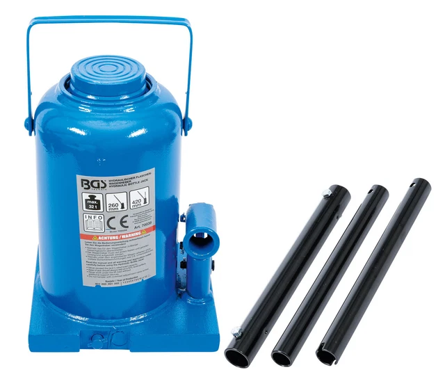 Rodac - Cric Hydraulique à Bouteille 32 Tonnes pour Charges Lourdes