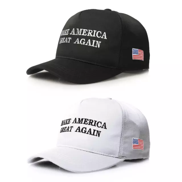 Cappello ricamato MAGA Make America Great Again President Donald Trump.