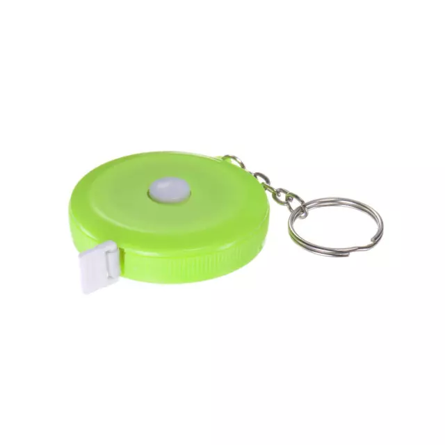 Measuring Tape 1.5M/60" Retractable Tape Measure with Key Chain, Light Green
