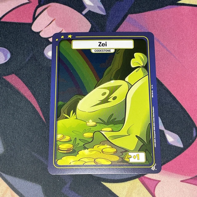 2024 NEOPETS BATTLEDOME TCG DON-254 CS Zei Codestone feuille 1ère ...