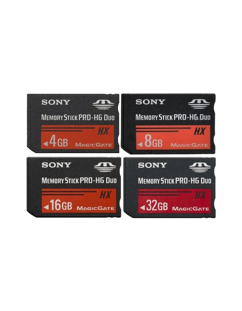 Carte Mémoire Memory Stick PRO-HG Duo HX 64Go - Haute Vitesse Pour PSP - Transfert Rapide