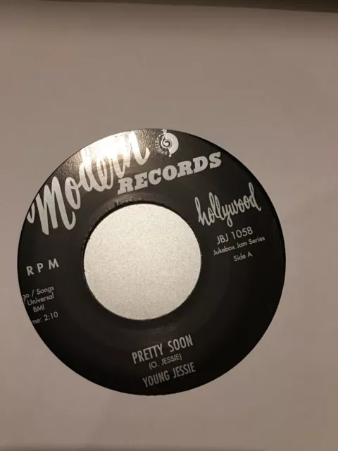 Young Jessie - Pretty Soon / Well Baby (7", Single, RE)  Label Modern Records (2