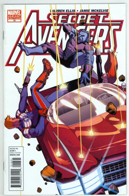 Secret Avengers (2010) #16B NM- Jamie McKelvie Variant