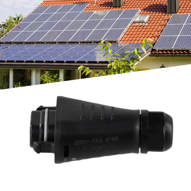 1x paire de connecteur (1 à 2 branches) de panneau solaire, MC4 durable et  économisé pour famille，Connecteur et raccord de panneau solaire