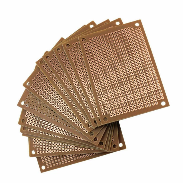 20Pcs Universel Breadboard Plaque Platine Carte d'Essai PCB Test Circuit