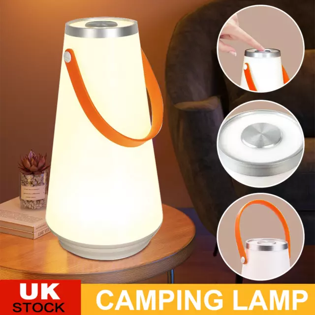 LED Camping Light Tent Lantern Lamp Portable USB Rechargeable Night Lamp Outdoor