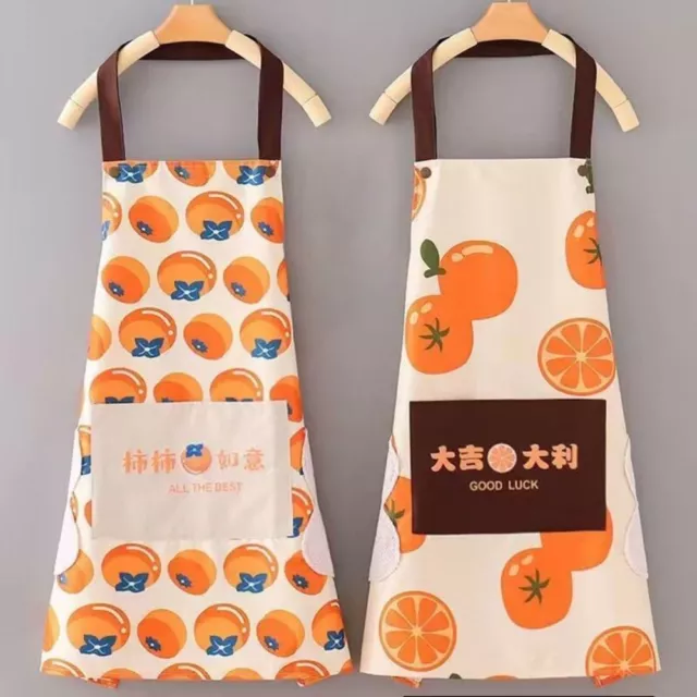 Antifouling Cooking Aprons Waterproof Coffee House Aprons  Restaurant