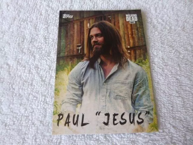 The Walking Dead Season 7 Character Chase Card Paul "Jesus" C-18