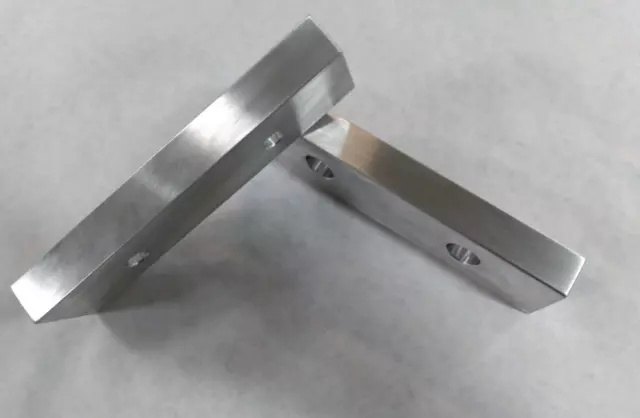 8 x 2 x 1" Alum Machined Soft Jaws for 6" Kurt Vises (1 Pack)