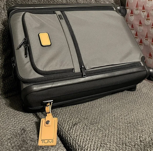 Tumi Alpha 3 Continental Carry On Luggage Dual Access