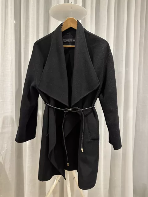Waterfall coat zara sales