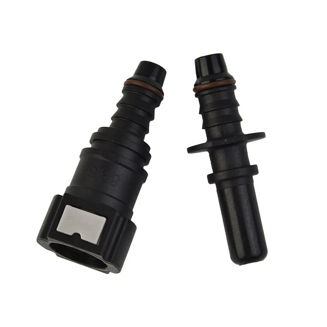 Auto Tubo Carburante Accoppiatore Sgancio Rapido Connettore Set 9.89mm ID8