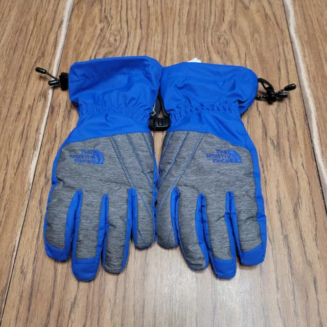 The North Face Gloves Youth Medium Blue Gore Tex Ski Winter