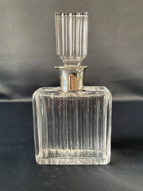 Edles Flakon Karaffe Silbermontur 835