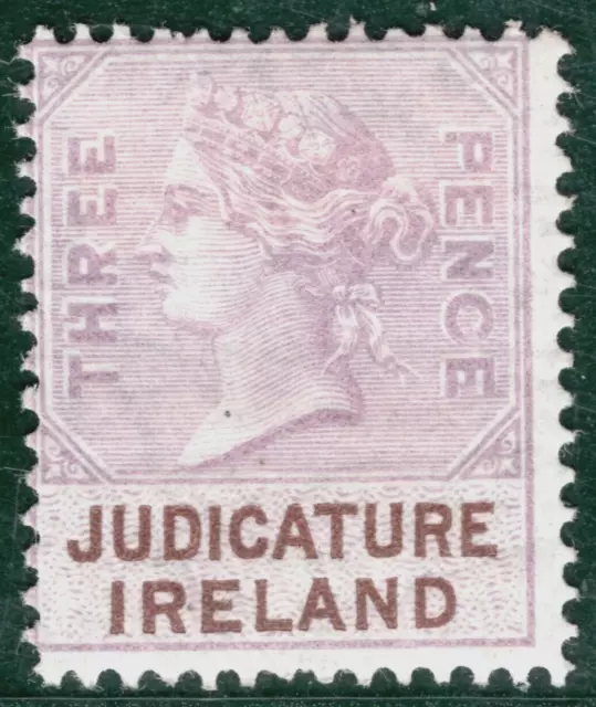 GB IRELAND QV REVENUE Stamp 3d Lilac *JUDICATURE* Mint MM {samwells} BL2WHITE94