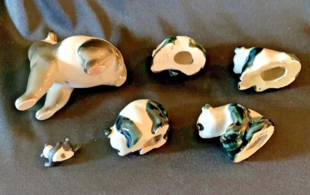 Panda Porcelain Collection | Lot of 6 | Used 3