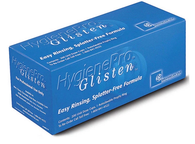 HygienePro Glisten Prophy Coarse, BubbleGum Flavor(200 Pack) Exp.10/21