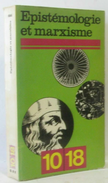 Épistémologie et marxisme | De Roux Bourgois | Etat correct