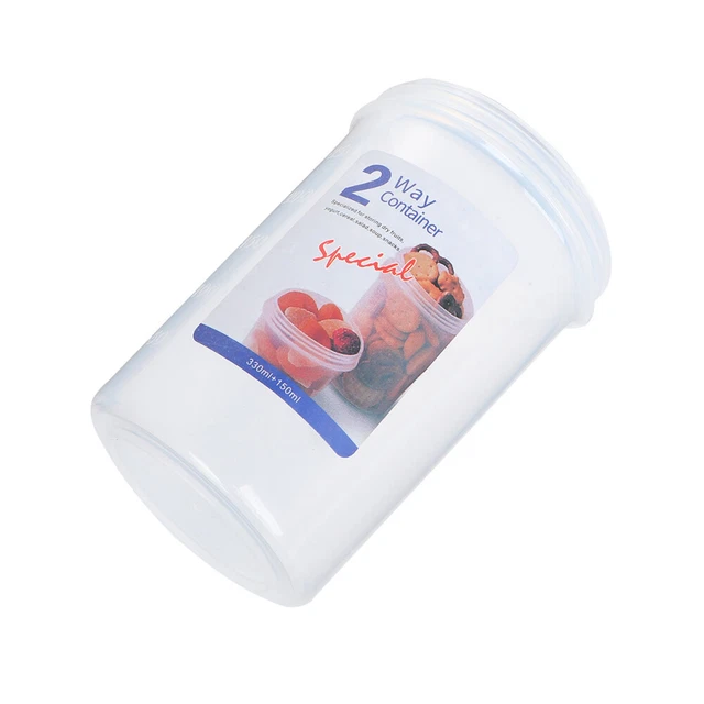 Contenitori Ermetici Per Alimenti Ovali - 50 Pezzi Da 250cc, Trasparenti E Monouso, Made In Italy