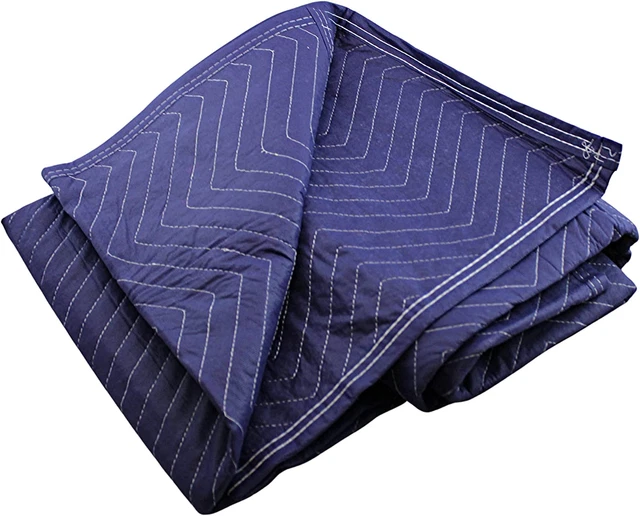 Moving Storage Packing Blanket - Super Size 40" X 72" Professional Quilted Shipp
