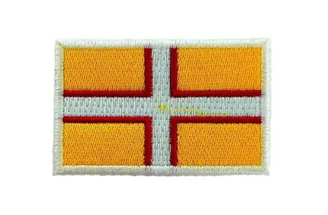 Flag patch patches embroidered iron / sew badge backpack cloth dorset