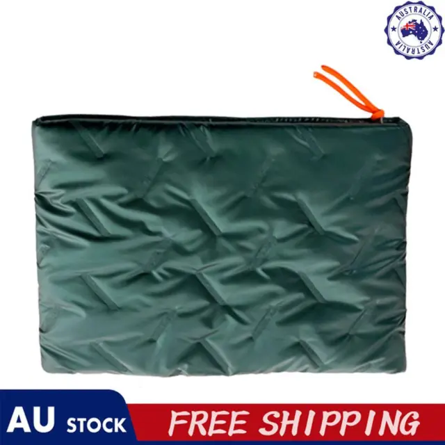 Computer Bag Zipper Cover Soft Laptop Sleeve for 14 in Notebook (Army Green)