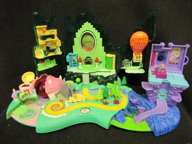 Mattel The Wizard of Oz Emerald City Polly Pocket Playset 2001 Tested no figures