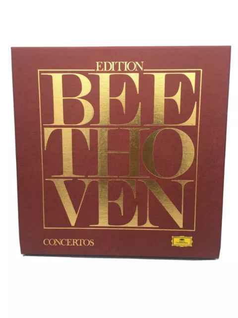 COFFRET 8 LP Beethoven Edition N°3 CONCERTOS VINYLES Deutsche Grammophon Collect