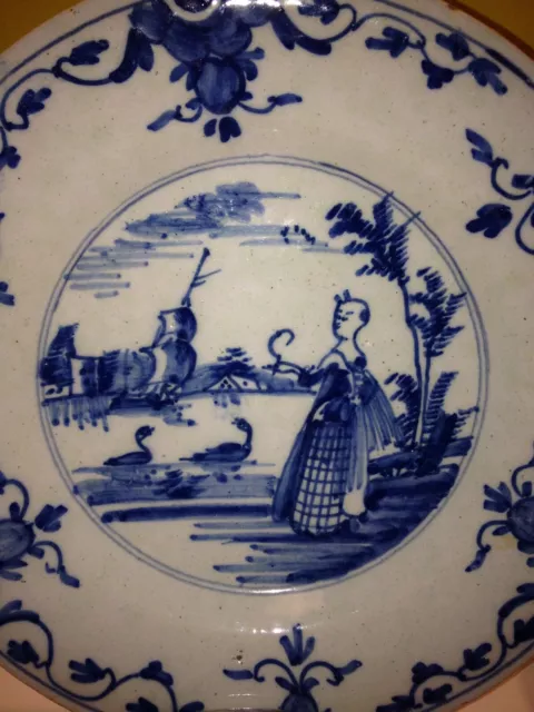 ceramic ENGLISH DELFT faience delft anglais 18eme XVIIIeme siècle 18th Century