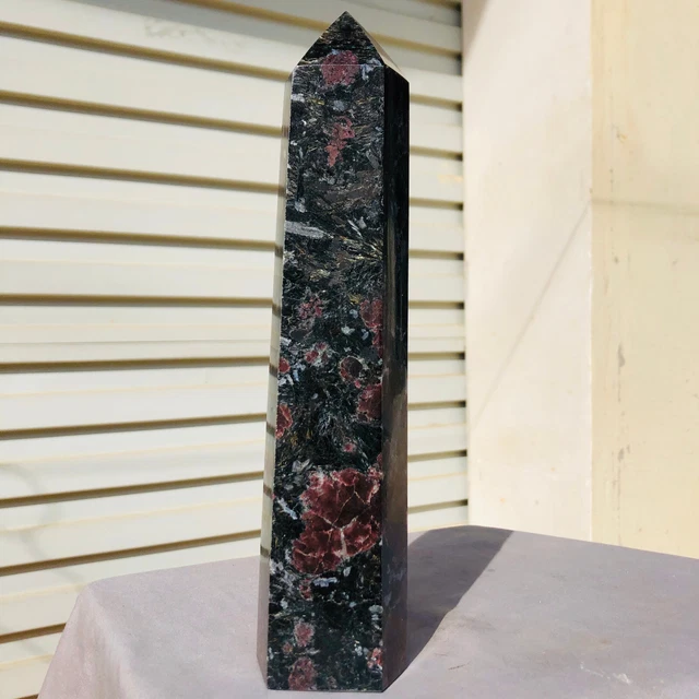Grande Torche En Jaspe Océan Naturel – 2,2 Lb – Pierre Brute Quartz Cristal – Reiki Lithothérapie