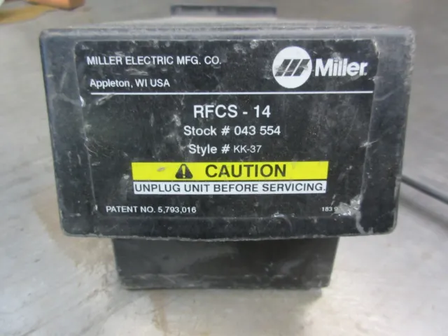 Miller Electric TIG Model: RFC-14 Foot Pedal with 20' Cord.