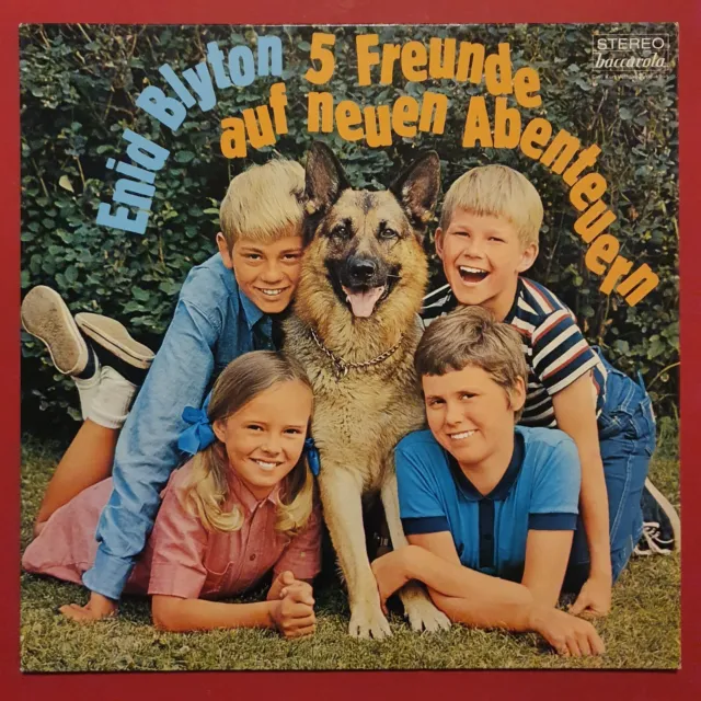 Schallplatte LP Vinyl 12" Enid Blyton – 5 Freunde Auf Neuen Abenteuern