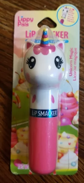 Lip Smacker Lippy Pal "Unicorn Magic" - Moisturizing Lip Care Clear Lip Balm NEW