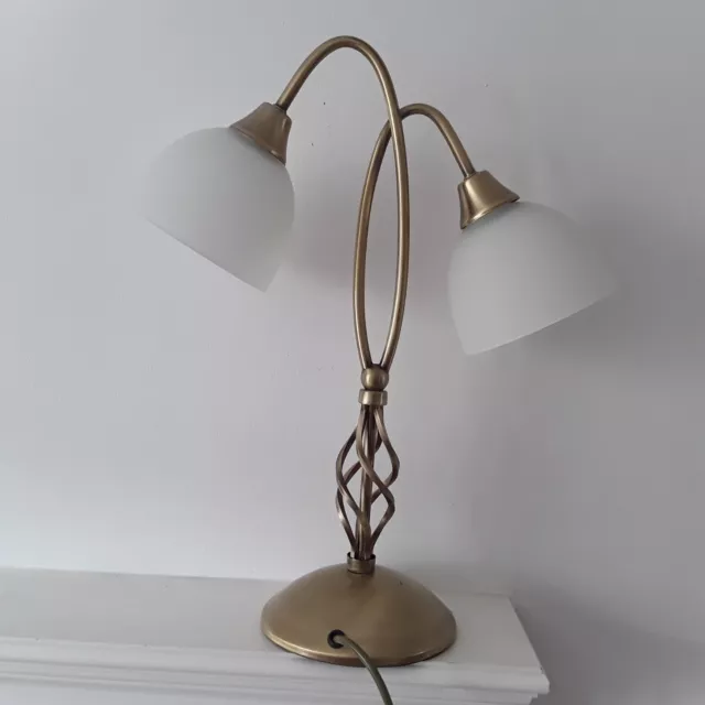Vintage Art Nouveau Table Lamp Desk/Bedside/Bedroom Metal Brass Retro lighting