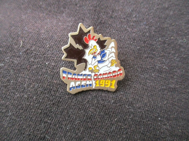 Pin's RCT Rugby Club Toulonnais - Toulon Vs Tarbes - 1/4 Finale 1992