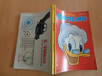 Topolino N° 736 Originale Mondadori Disney Ottimo 1970 Bollini E Calendario
