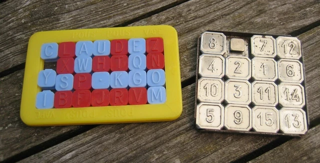 Jeu De Société Ancien – Casse-tête Le Diablotin Taquin – Vintage Et Amusant