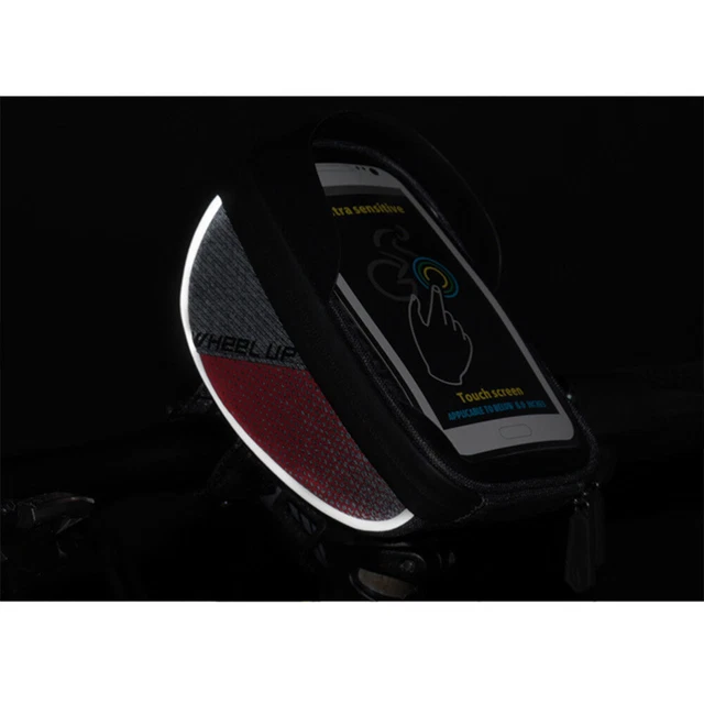 6 pouces sac de vélo sac étanche sac à écran tactile téléphone 7
