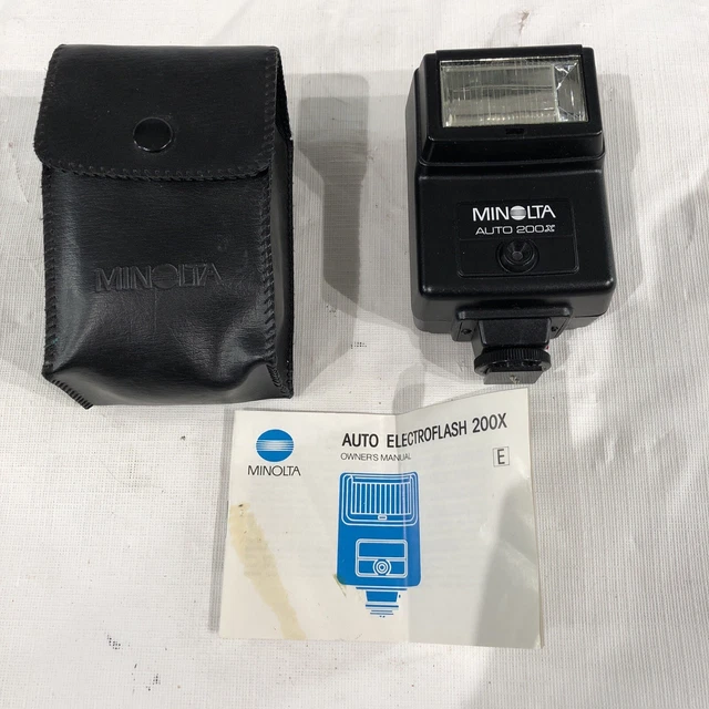 Konica Minolta Auto Electroflash 200x Shoe Mount Flash