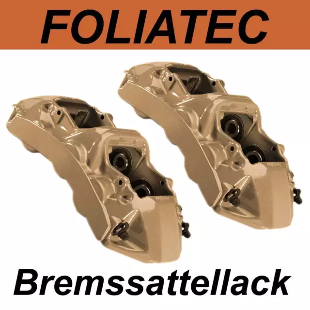 FOLIATEC BREMSSATTELLACK GOLD Metallic Bremssattel Lack Farbe 2165 Audi V1  EUR 26,90 - PicClick DE