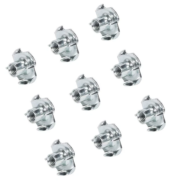 Set Di 4 Rotelle Per Mobili Gedotec Dorate - 2 Con Freno E 2 Senza, Diametro 73.5 Mm, Portata 48 Kg, Attacco M8