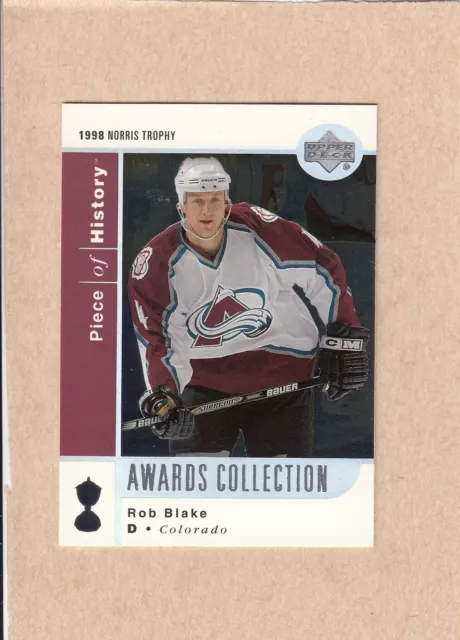 02/03 Ud Piece Of History Awards Collection Rob Blake #Ac7 (B1)