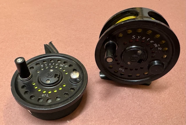 SCIENTIFIC ANGLERS SYSTEM 2 Fly Fishing Reel & Spare Spool w/Line