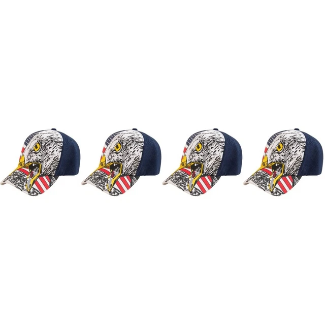 4x cadeau de l'indépendance chapeau patriotique pour extérieur festival décor