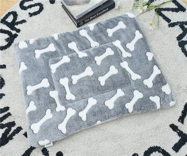 Pet Bed Mat Pad Dog Cat Kennel Crate Cozy Soft Sleeping Bed Cushion Pads M-XL