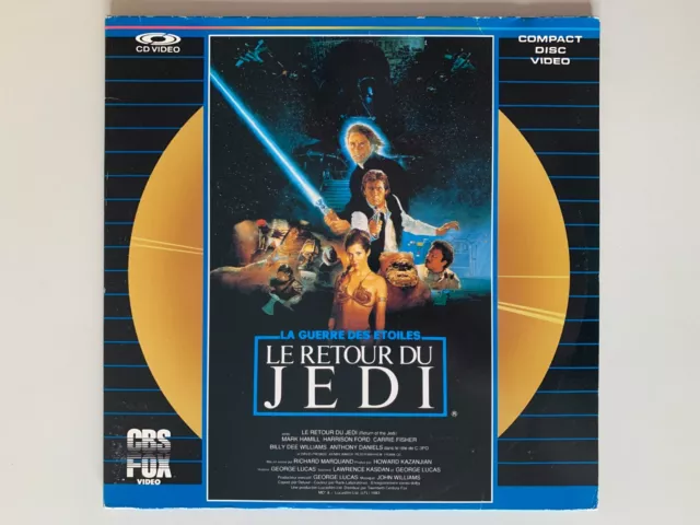 Laser Disc Star Wars - La Guerre Des Etoiles - Le Retour Du Jedi