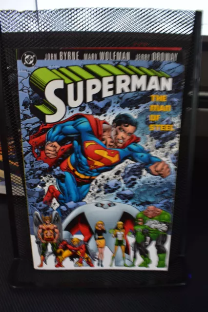 Superman The Man of Steel Volume 3 DC TPB RARE OOP John Byrne Batman GL